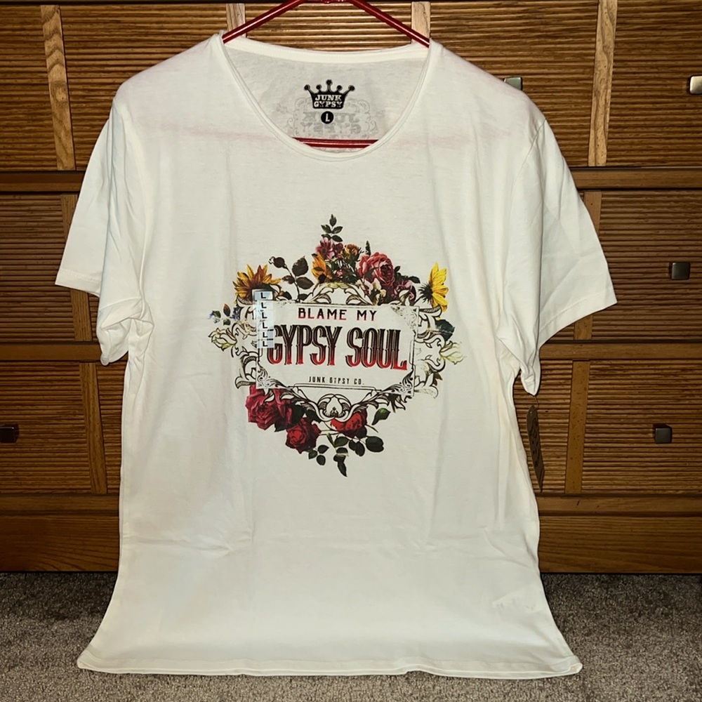 JUNK GYPSY “BLAME MY GYPSY SOUL” TEE